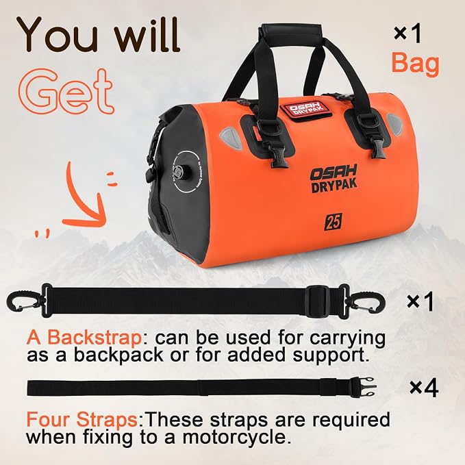 OSAH DRYPAK Waterproof Duffel Bag - Image 7
