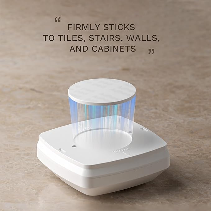 innofox 6-Pack Stick-on Motion Sensor Lights, Warm White LED Night Light - Image 4