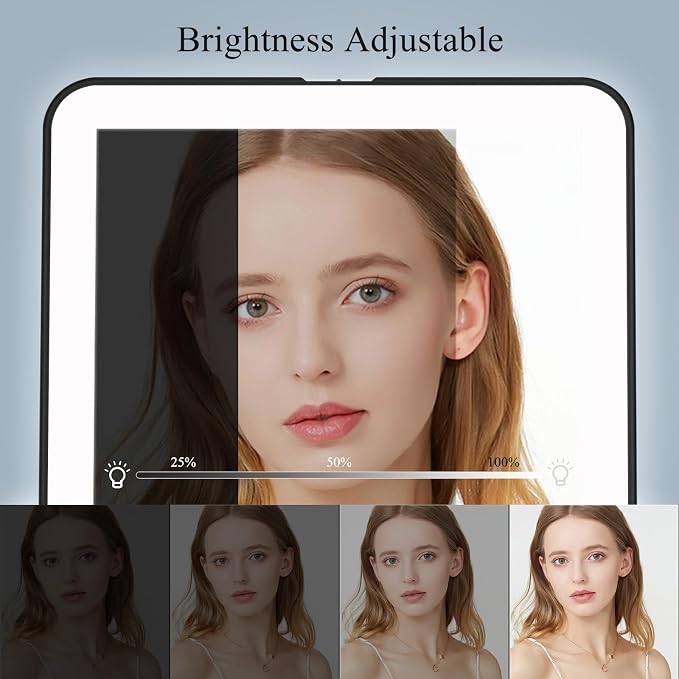 FUNTOUCH Rechargeable Travel Makeup Mirror - Image 4