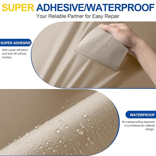 Fabric Repair Tape, Self Adhesive Nylon Repair Patch, Waterproof Outdoor Nylon - Image 3