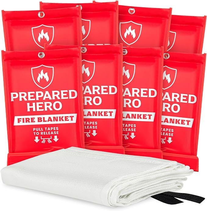 Prepared Hero Emergency Fire Blanket by PreparedHero