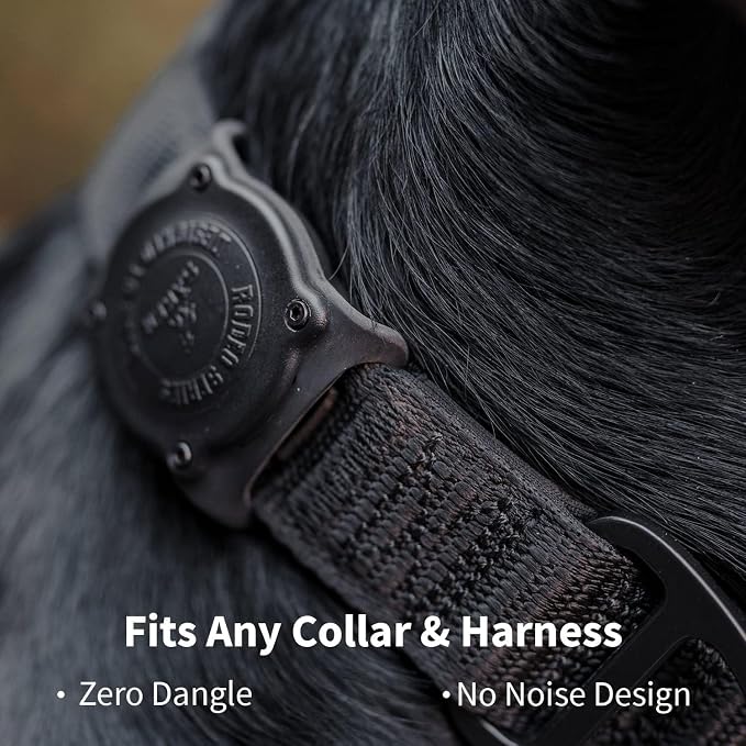 SÄKER IP68 Waterproof The Safest AirTag Dog Collar Holder, Ultra-Durable - Image 4