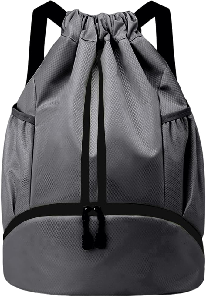 JELUTAR Drawstring Backpack Gym Bag by JELUTAR