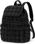 CLUCI Puffy Quilted Backpack Purse by CLUCI