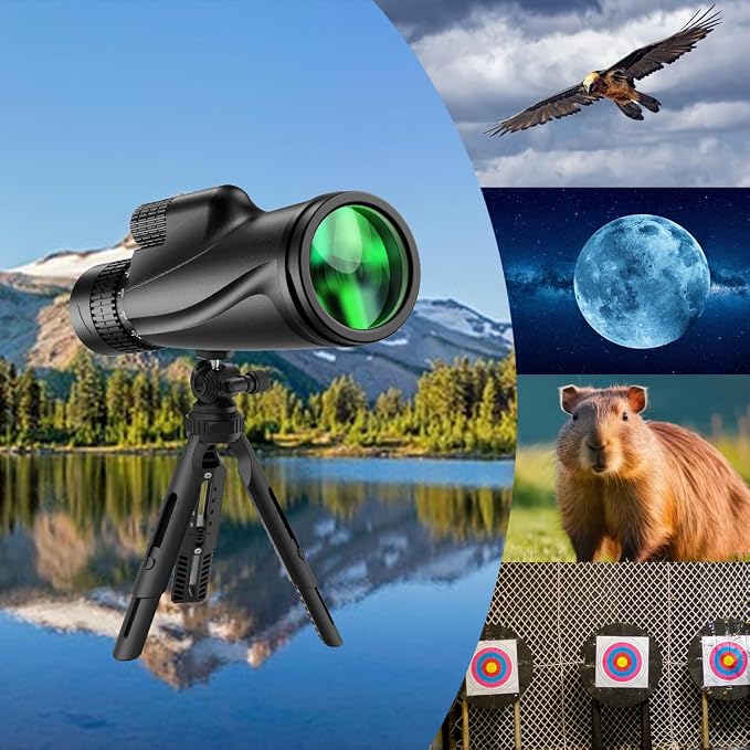 Monocular Telescope 80 x 100 High Powered Monoculars - Image 2