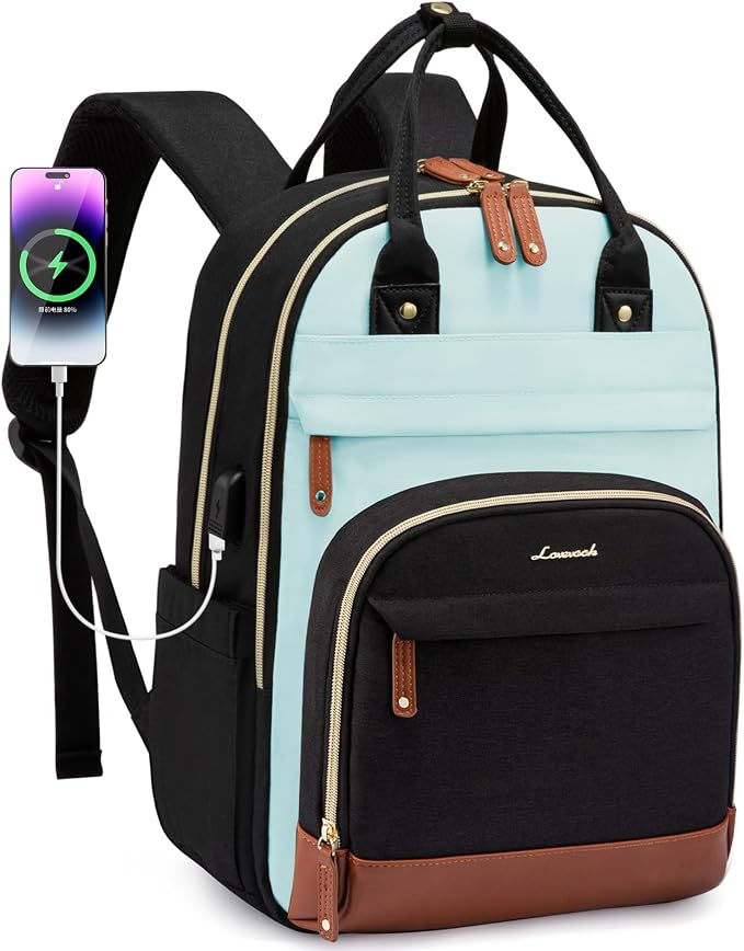 LOVEVOOK Backpack for Women, Laptop Backpack Women, Fits 17 Inch Laptop Bag by LOVEVOOK