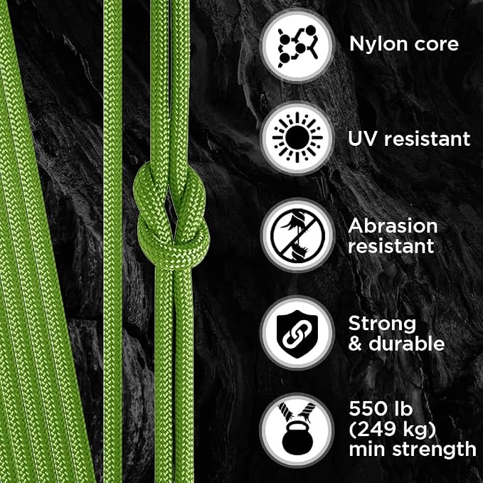 TECEUM 5/32" Paracord Rope 1000 – 1000ft / 200ft / 100ft / 50ft – Tactical - Image 3