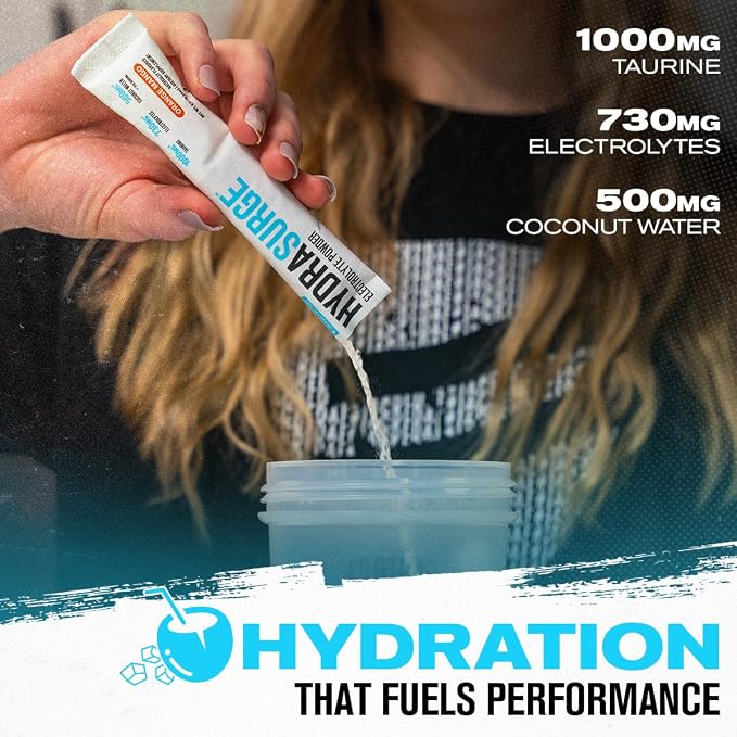 Jacked Factory Hydrasurge Electrolytes Powder Packets - Image 3