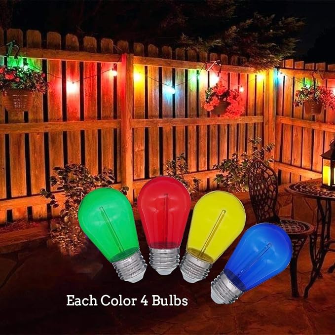 Jslinter Colored String LED Light Bulbs - Image 4