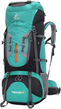 Bseash 80L Waterproof Hiking Camping Backpack by Bseash