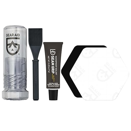 GEAR AID Seam Grip WP Repair Kit – Waterproof 0.25 oz Adhesive by GEARAID