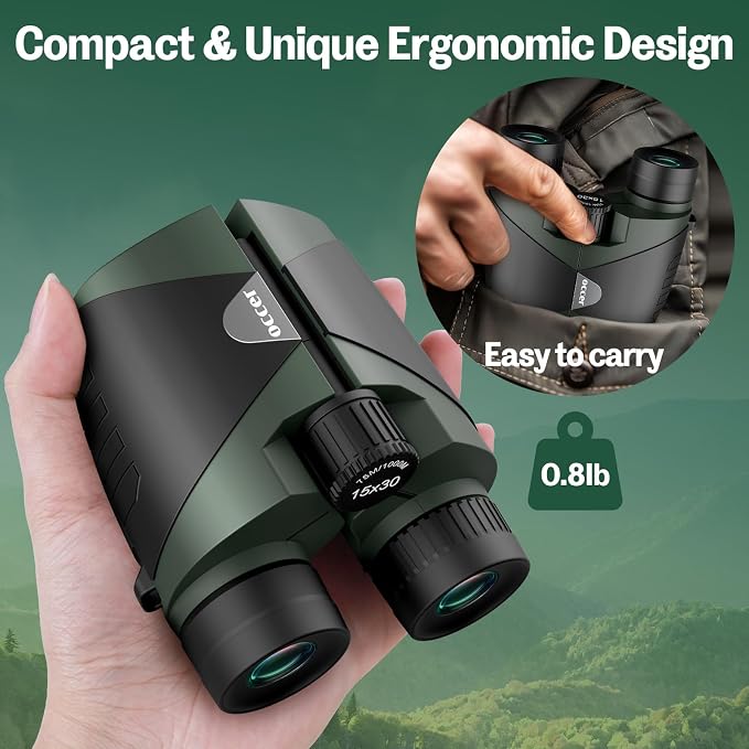 15x30 Compact Binoculars for Adults and Kids - Image 7