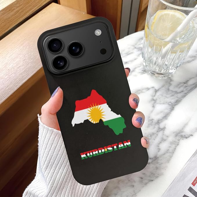 Kurdistan Kurdish Kurds Flag Map Case Compatible - Image 3