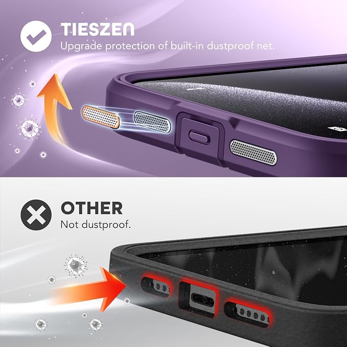 TIESZEN for iPhone 15 Pro Case, Compatible - Image 7