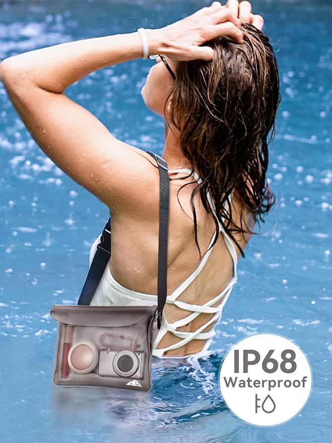 HEETA Waterproof Fanny Pack, Waterproof Pouch Dry Bag 2/3/4 Pack - Image 2