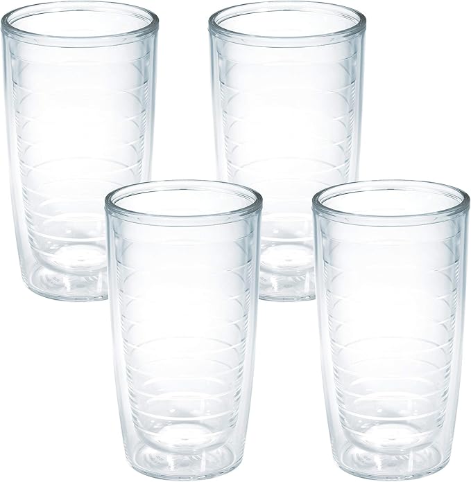 Tervis Clear & Colorful Tabletop Made in USA Double Walled Insulated Tumbler by TervisTumblerCompany