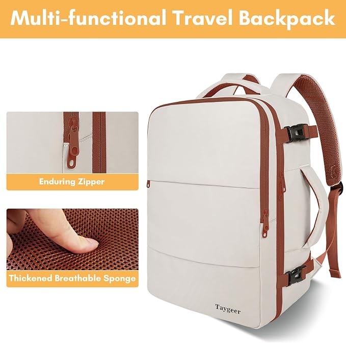 Taygeer Backpack for Women, College Backpack - Image 9