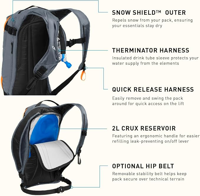 CamelBak Powderhound 12 Snow Hydration Pack 70oz - Image 7