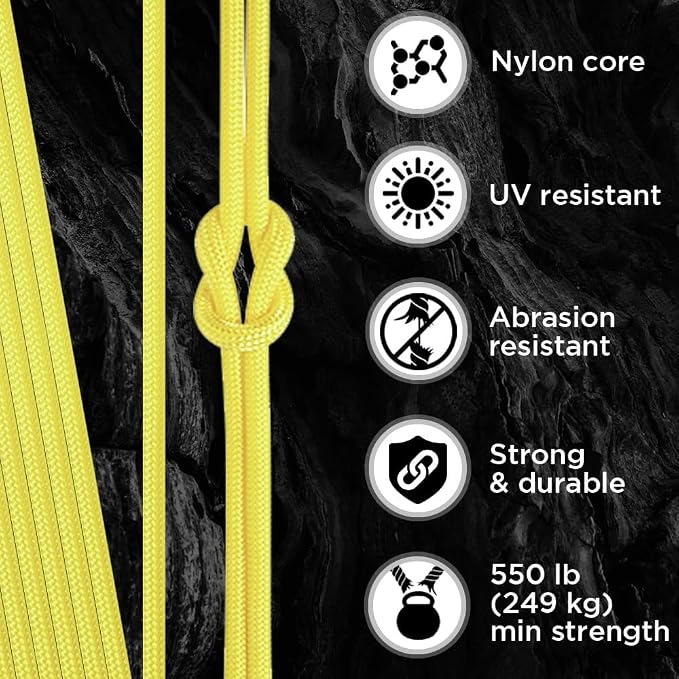 TECEUM 5/32" Paracord Rope 1000 – 1000ft / 200ft / 100ft / 50ft – Tactical - Image 3