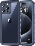 Lanhiem for 15 Pro Case, IP68 Waterproof Dustproof Shockproof Case by LanhiemHome