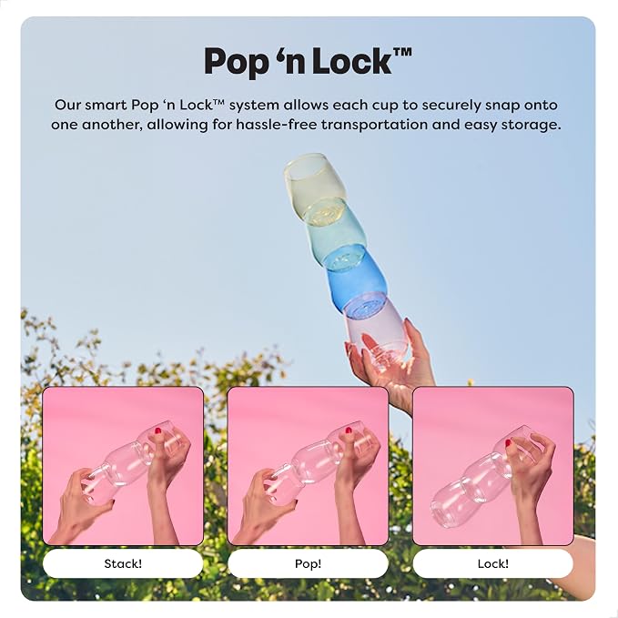 TOSSWARE POP 14oz Vino SET OF 12, Recyclable, Unbreakable & Crystal Clear - Image 5