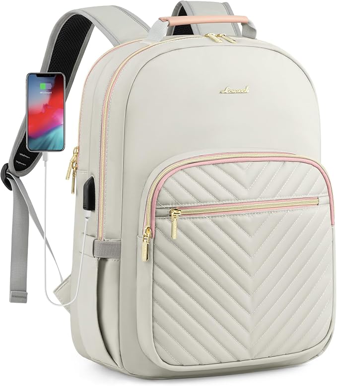LOVEVOOK Laptop Backpack Purse for Women, Work Travel Computer Bags, College by LOVEVOOK