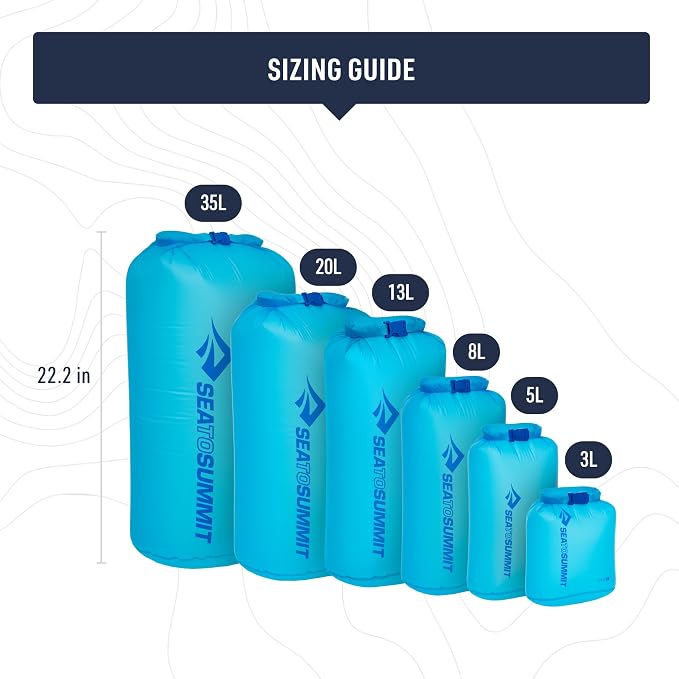 Sea to Summit Ultra-Sil Dry Bag, Ultralight Waterproof Dry Storage - Image 7