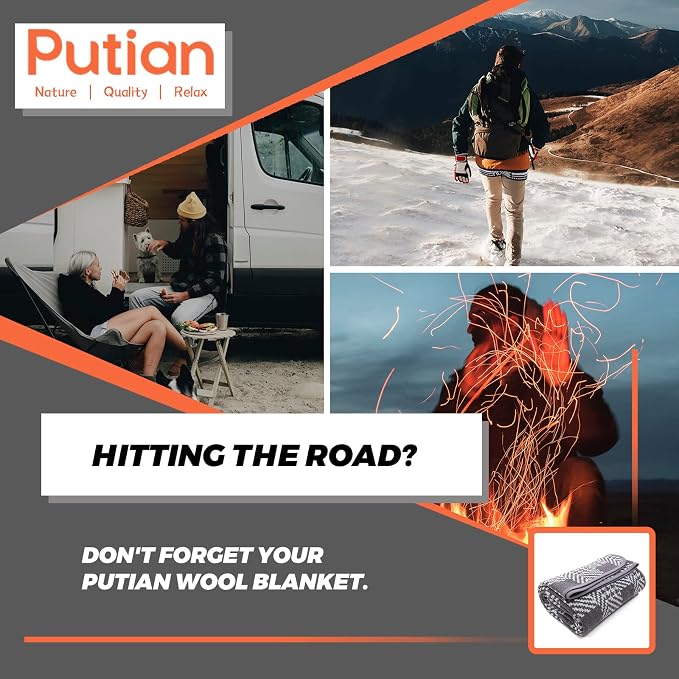 PuTian Merino Wool Blanket - Image 2