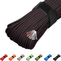 Survival Paracord 550 Fire Paracord Survivor Cord Nlyon Rope 10 Strands US by KOKKOYA