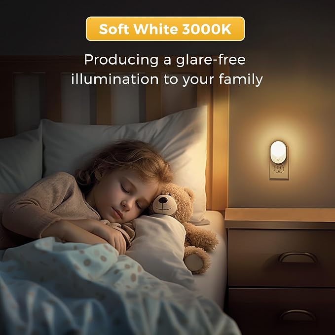 L LOHAS LED Motion Sensor Night Light, Night Lights Plug into Wall, Motion - Image 5