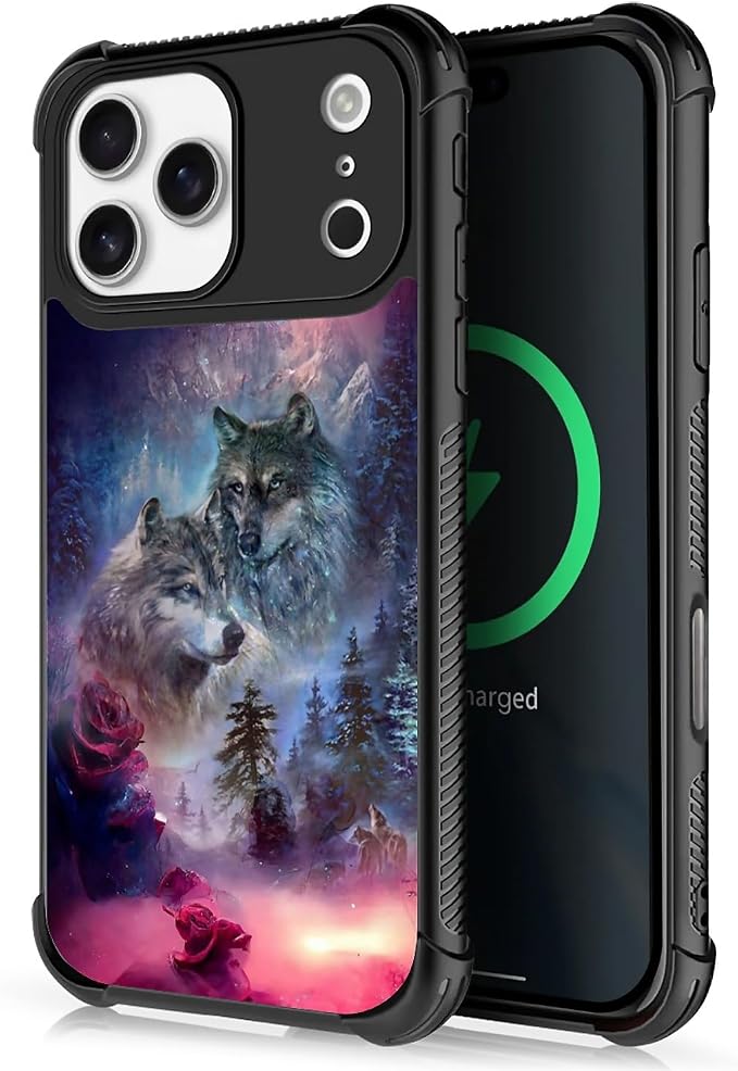 for iPhone 17 Pro Max Case, for MagSafe Graphic Design for Girl Boy Soft by FKBRCL4U
