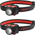 Coast FL84 575 Lumen Dual Color Focusing LED Headlamp 2-Pack by Coast