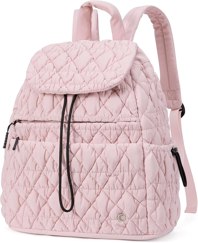 CLUCI Puffy Quilted Backpack Purse by CLUCI
