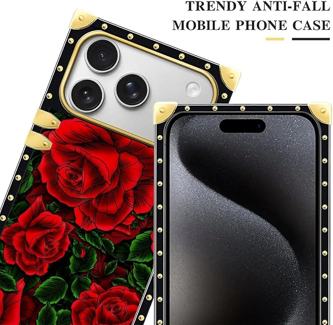 for iPhone 17 Pro Max Case Luxury Golden Decoration - Image 4