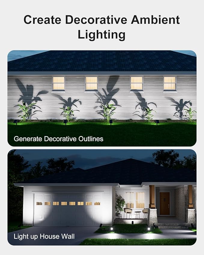 FALOVE Solar Spot Lights Outdoor Waterproof - Image 4