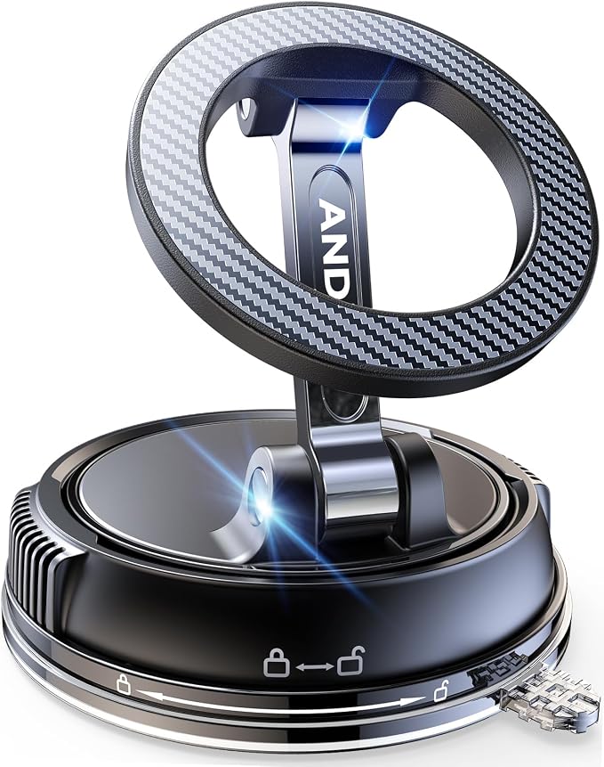ANDERY Car Phone Holder for Magsafe 360° Adjustable Car Phone Mount, Phone by ANDERY