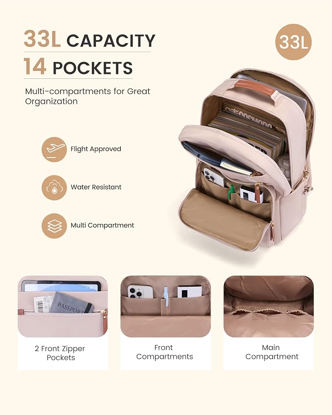 LOVEVOOK Laptop Backpack for Women - Image 3