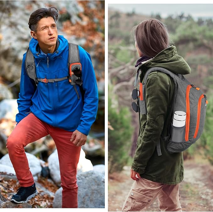 Esup 15L Small Hiking Backpack Foldable Lightweight Travel Day Pack Packable - Image 6