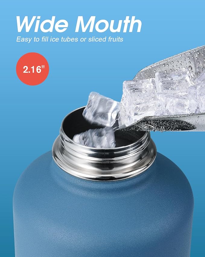 Half Gallon Water Bottle Insulated - Image 4