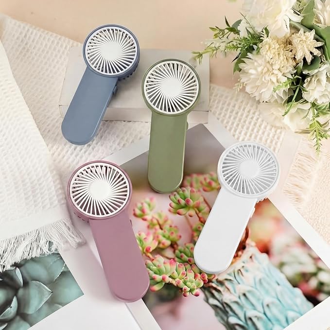 Sumind 20 Pcs Small Personal Portable Fan Mini Handheld Bulk 1 Speed Electric - Image 3