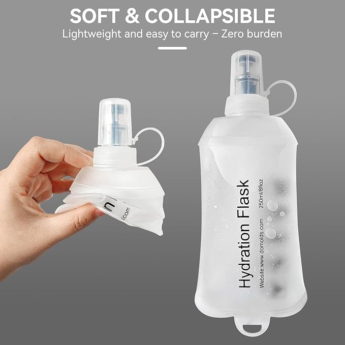 500ml Soft Flask Soft Water Bottle - Image 3