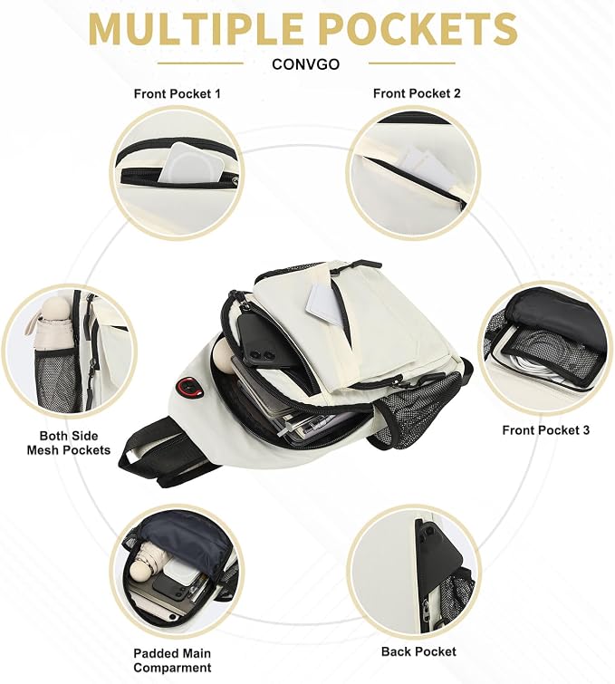 Small Crossbody Bag Casual Sling Bag - Image 5