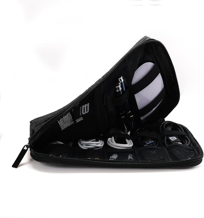 BAGSMART Electronics Organizer Travel Case, Small Cord Bag - Image 7