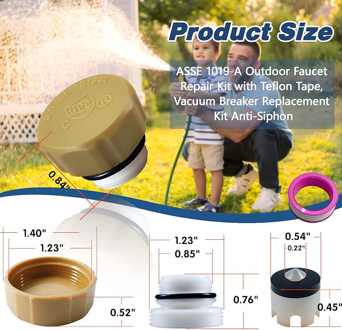 ASSE 1019-A Outdoor Faucet Repair Kit - Image 3