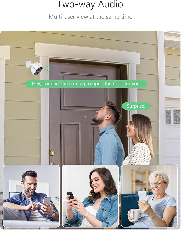 2K Wireless Security Cameras - Image 7