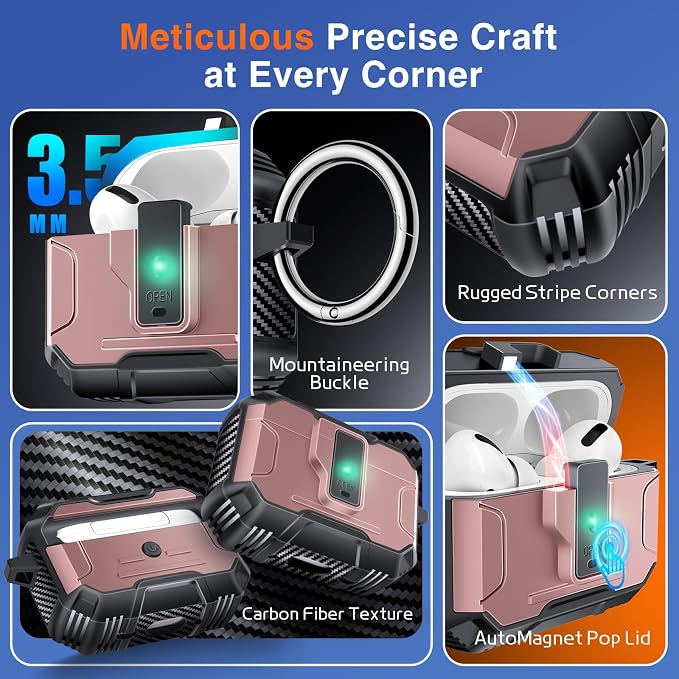 Armoured Heavy Duty for AirPods Pro3 Generation Case - Image 6