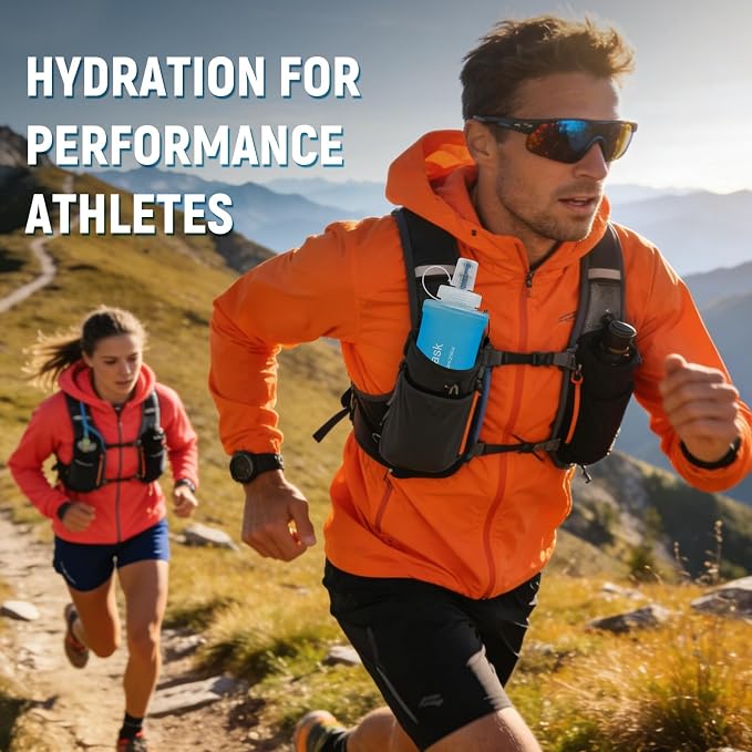 Soft Flask 700ML, TPU Collapsible Soft Water Bottle - Image 5