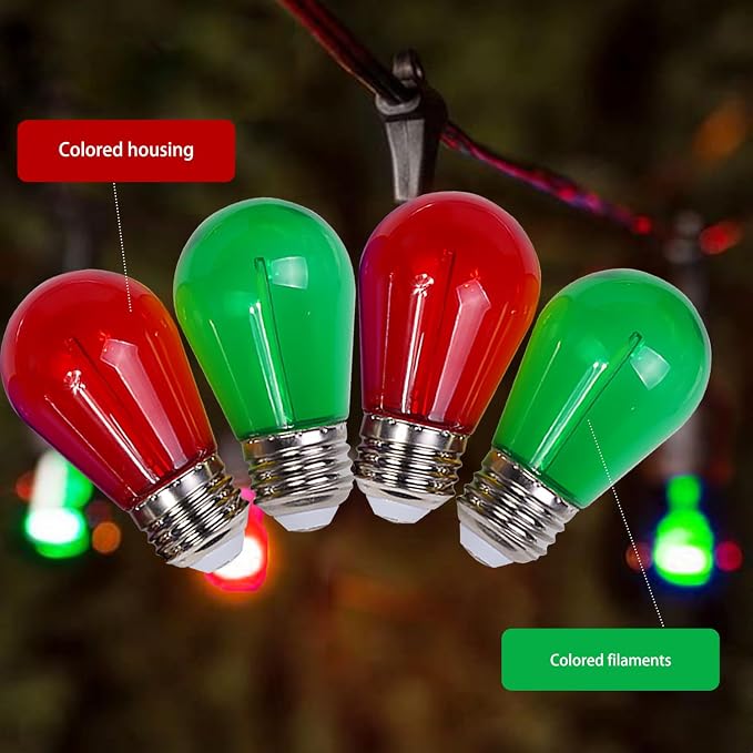 Jslinter Colored String LED Light Bulbs - Image 7