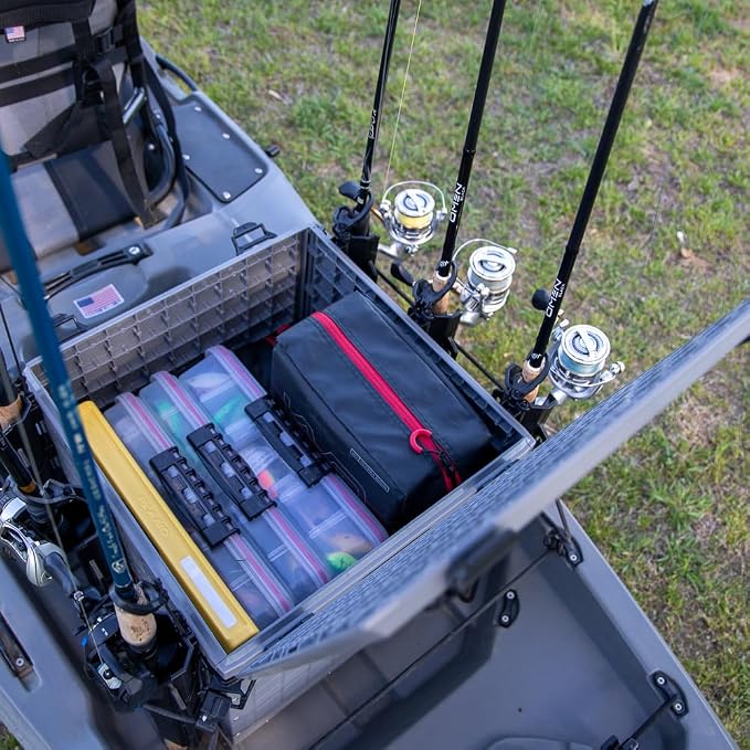 YakAttack BlackPak Pro 16" x 16" Kayak Fishing Crate - Image 6