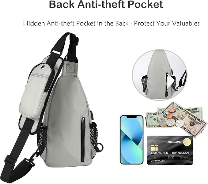 JENAGREEN Sling Backpack Crossbody Sling Bag - Image 7
